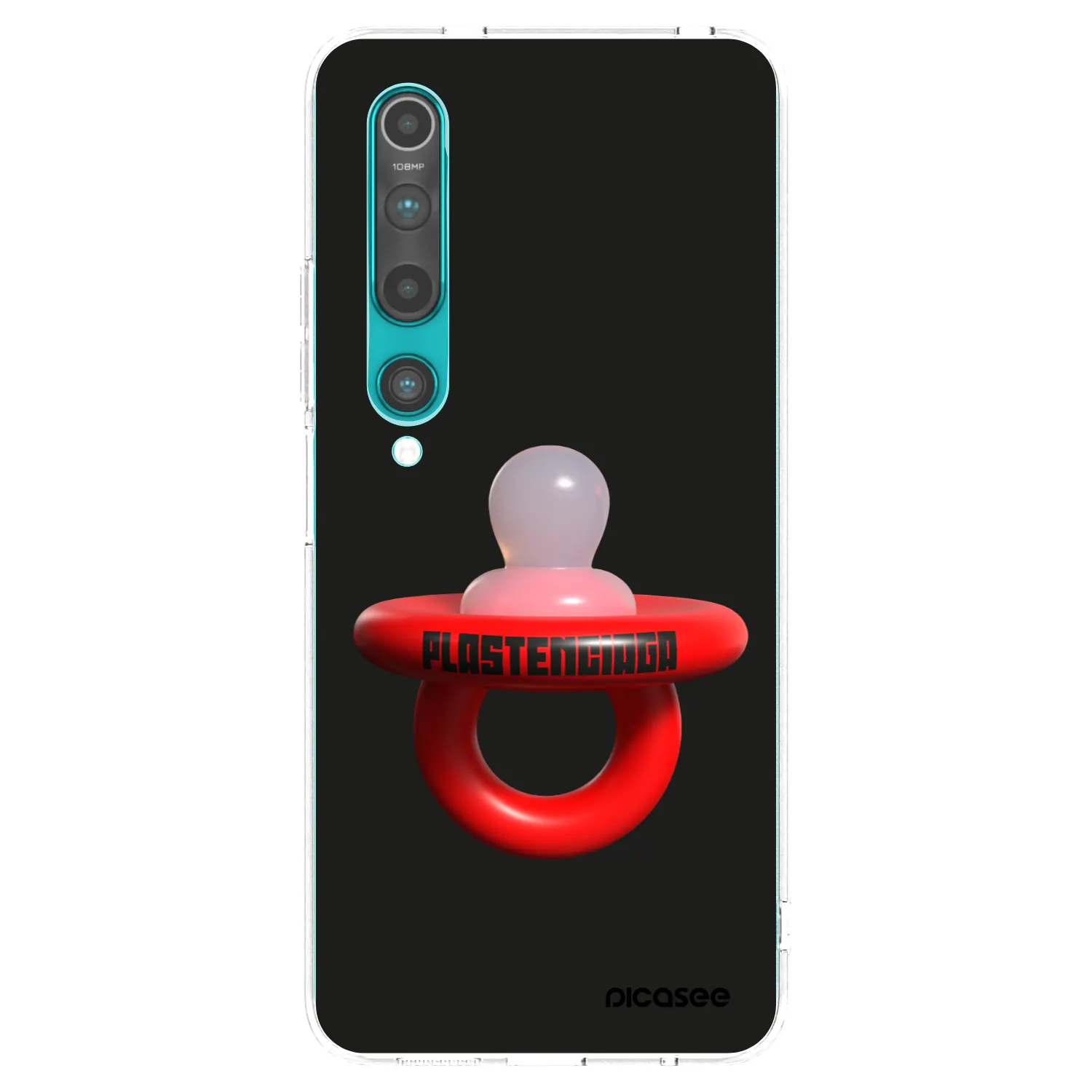 Picasee husă transparentă din silicon pentru Xiaomi Mi 10 - Le Dudel