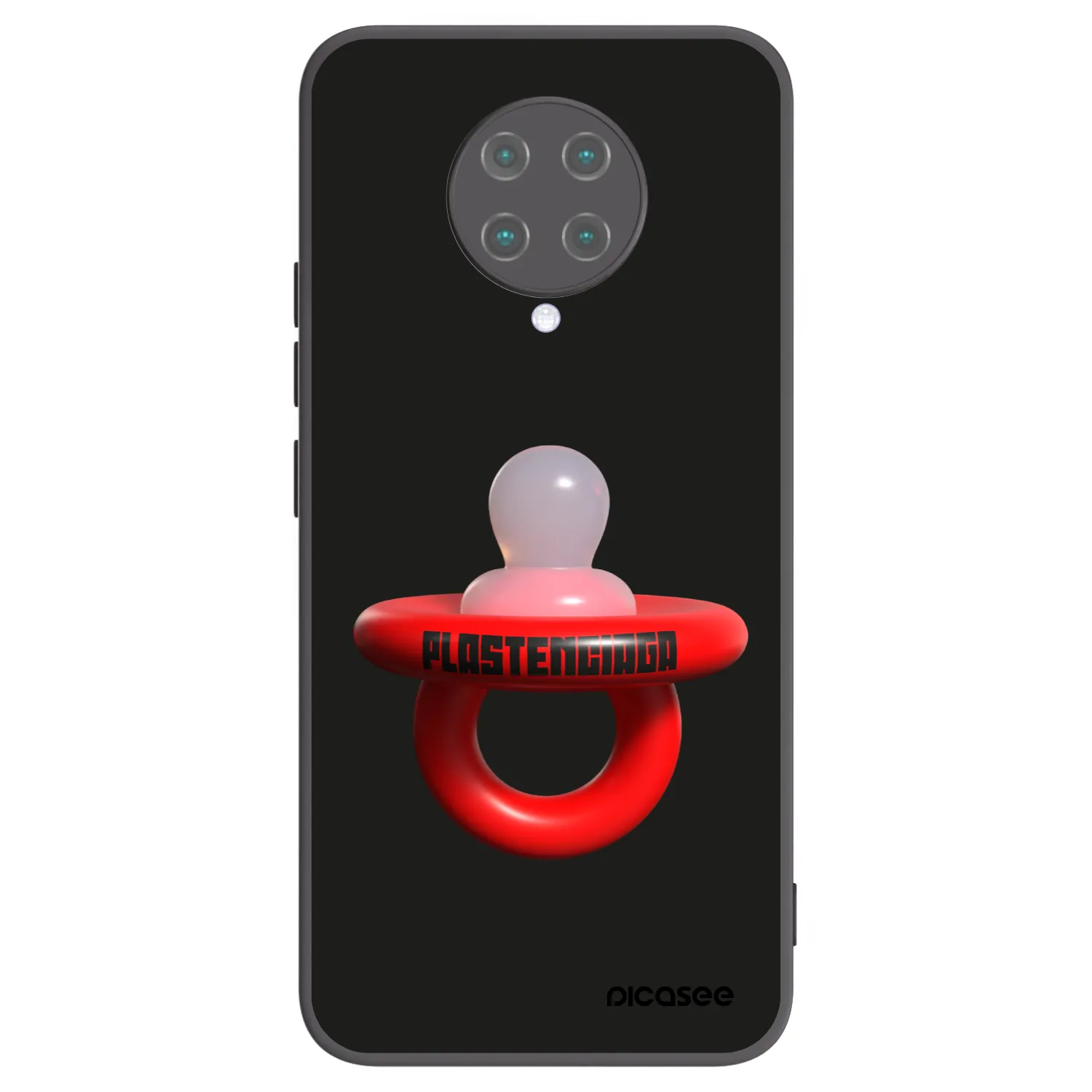 Picasee husă neagră din silicon pentru Xiaomi Poco F2 Pro - Le Dudel