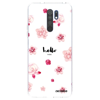 Picasee husă transparentă din silicon pentru Xiaomi Redmi 9 - Hello there