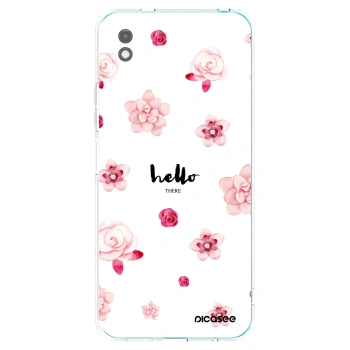 Picasee husă neagră din silicon pentru Xiaomi Redmi 9A - Hello there