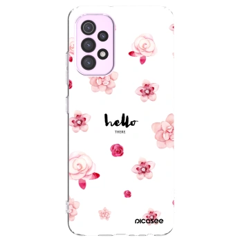 Picasee husă transparentă din silicon pentru Samsung Galaxy A32 5G A326B - Hello there