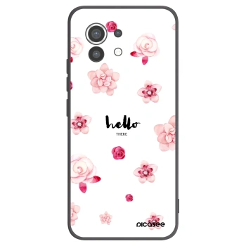 Picasee husă neagră din silicon pentru Xiaomi Mi 11 - Hello there