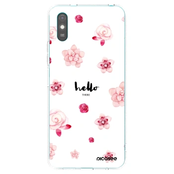 Picasee husă transparentă din silicon pentru Xiaomi Redmi 9AT - Hello there