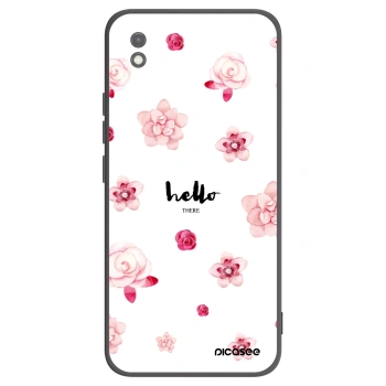 Picasee husă neagră din silicon pentru Xiaomi Redmi 9AT - Hello there