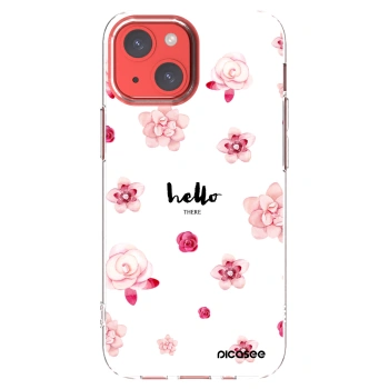 Picasee husă transparentă din silicon pentru Apple iPhone 13 mini - Hello there