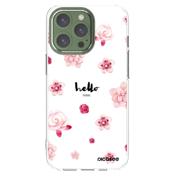 Picasee husă transparentă din silicon pentru Apple iPhone 13 Pro - Hello there