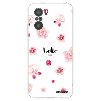 Picasee husă transparentă din silicon pentru Xiaomi Poco F3 - Hello there