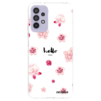 Picasee husă transparentă din silicon pentru Samsung Galaxy A32 4G SM-A325F - Hello there