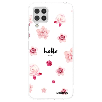 Picasee husă transparentă din silicon pentru Samsung Galaxy A22 A225F 4G - Hello there