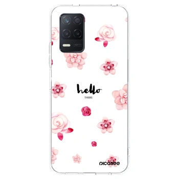 Picasee husă transparentă din silicon pentru Realme 8 5G - Hello there