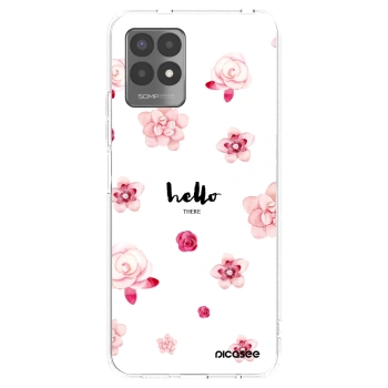 Picasee husă transparentă din silicon pentru Realme 8i - Hello there