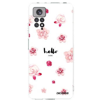Picasee husă transparentă din silicon pentru Xiaomi Redmi Note 11 - Hello there