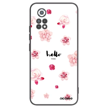 Picasee husă neagră din silicon pentru Xiaomi Poco X4 Pro 5G - Hello there