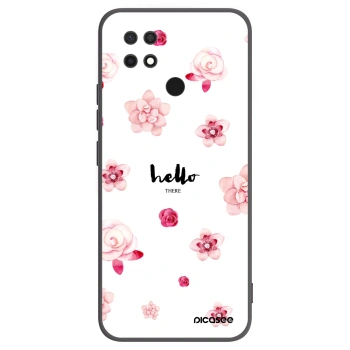 Picasee husă neagră din silicon pentru Xiaomi Redmi 10C - Hello there