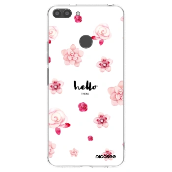 Picasee husă transparentă din silicon pentru Huawei P Smart - Hello there