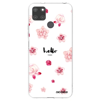 Picasee husă transparentă din silicon pentru Realme C21Y - Hello there