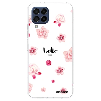Picasee husă transparentă din silicon pentru Samsung Galaxy M53 5G - Hello there