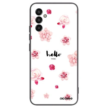 Picasee husă neagră din silicon pentru Samsung Galaxy M13 M135F - Hello there