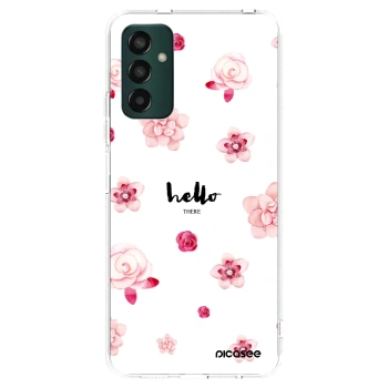 Picasee husă transparentă din silicon pentru Samsung Galaxy M13 M135F - Hello there