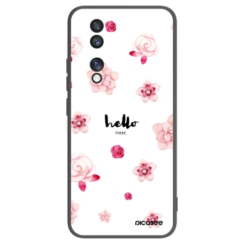 Picasee husă neagră din silicon pentru Honor 70 - Hello there