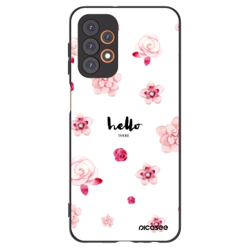 Picasee husă neagră din silicon pentru Samsung Galaxy A23 A235F 4G - Hello there