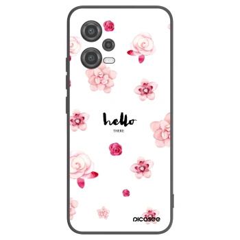 Picasee husă neagră din silicon pentru Xiaomi Poco X5 - Hello there