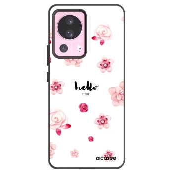 Picasee husă neagră din silicon pentru Xiaomi 13 Lite - Hello there