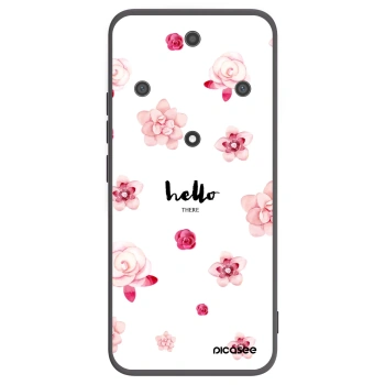 Picasee husă neagră din silicon pentru Honor Magic5 Lite 5G - Hello there