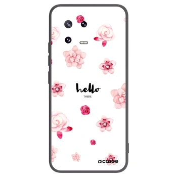 Picasee husă neagră din silicon pentru Xiaomi 13 Pro - Hello there
