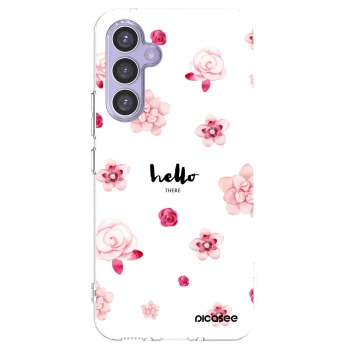 Picasee husă transparentă din silicon pentru Samsung Galaxy A54 5G A546B - Hello there