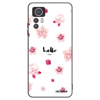 Picasee husă neagră din silicon pentru Xiaomi Redmi Note 12S - Hello there