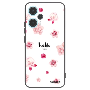 Picasee husă neagră din silicon pentru Xiaomi Poco F5 - Hello there