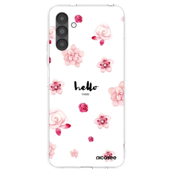 Picasee husă transparentă din silicon pentru Samsung Galaxy A04s A047F - Hello there