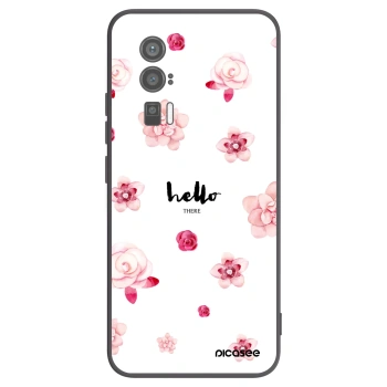 Picasee husă neagră din silicon pentru Xiaomi Poco F5 Pro 5G - Hello there