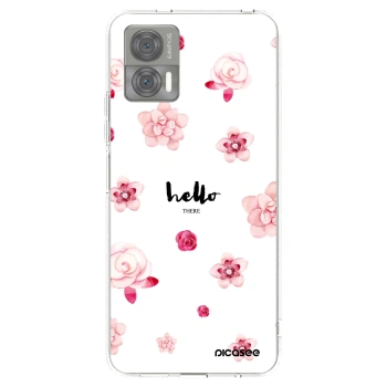 Picasee husă transparentă din silicon pentru Motorola Edge 30 Neo - Hello there