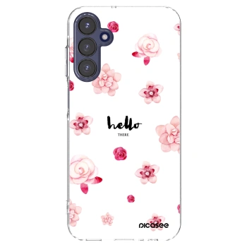Picasee husă transparentă din silicon pentru Samsung Galaxy A15 A155F 4G - Hello there