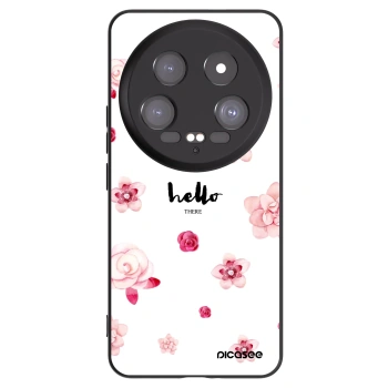 Picasee husă neagră din silicon pentru Xiaomi 14 Ultra - Hello there