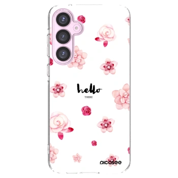 Picasee husă transparentă din silicon pentru Samsung Galaxy A55 5G A556B - Hello there