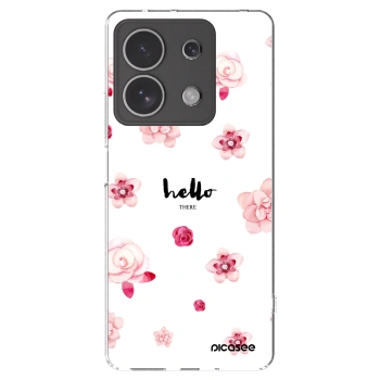 Picasee husă transparentă din silicon pentru Xiaomi Redmi Note 13 4G - Hello there