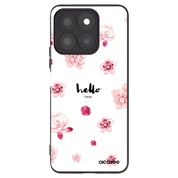 Picasee husă neagră din silicon pentru Honor X8b - Hello there