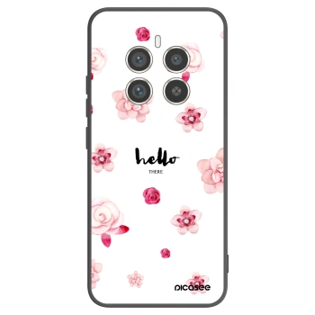 Picasee husă neagră din silicon pentru Realme 12 Pro 5G - Hello there