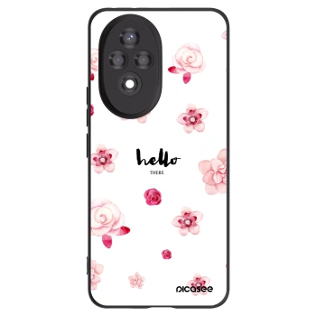 Picasee husă neagră din silicon pentru Honor 200 Pro 5G - Hello there