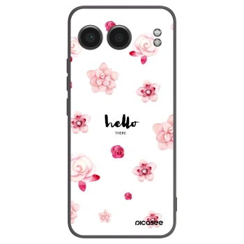 Picasee husă neagră din silicon pentru OnePlus Nord 4 - Hello there