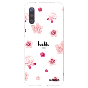 Picasee husă transparentă din silicon pentru Xiaomi Mi 9 - Hello there