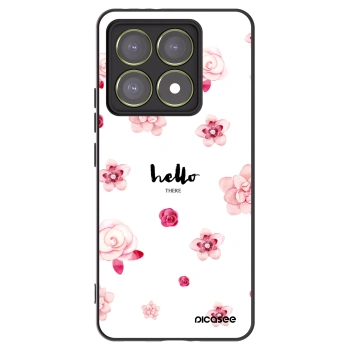 Picasee husă neagră din silicon pentru Xiaomi 14T - Hello there