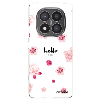 Picasee husă transparentă din silicon pentru Xiaomi Redmi Note 14 Pro+ 5G - Hello there