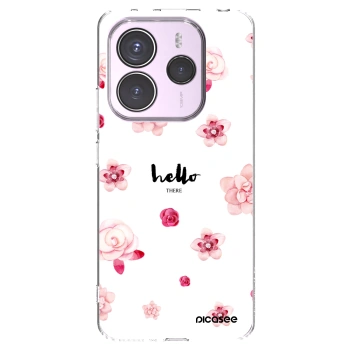 Picasee husă transparentă din silicon pentru Xiaomi Redmi Note 14 5G - Hello there