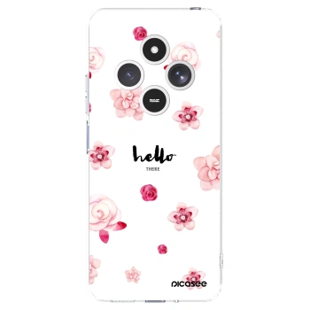 Picasee husă transparentă din silicon pentru Xiaomi Redmi 14C - Hello there