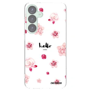 Picasee husă transparentă din silicon pentru Samsung Galaxy S25+ 5G - Hello there