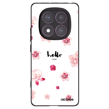 Picasee husă neagră din silicon pentru Xiaomi Redmi Note 14 Pro 4G - Hello there